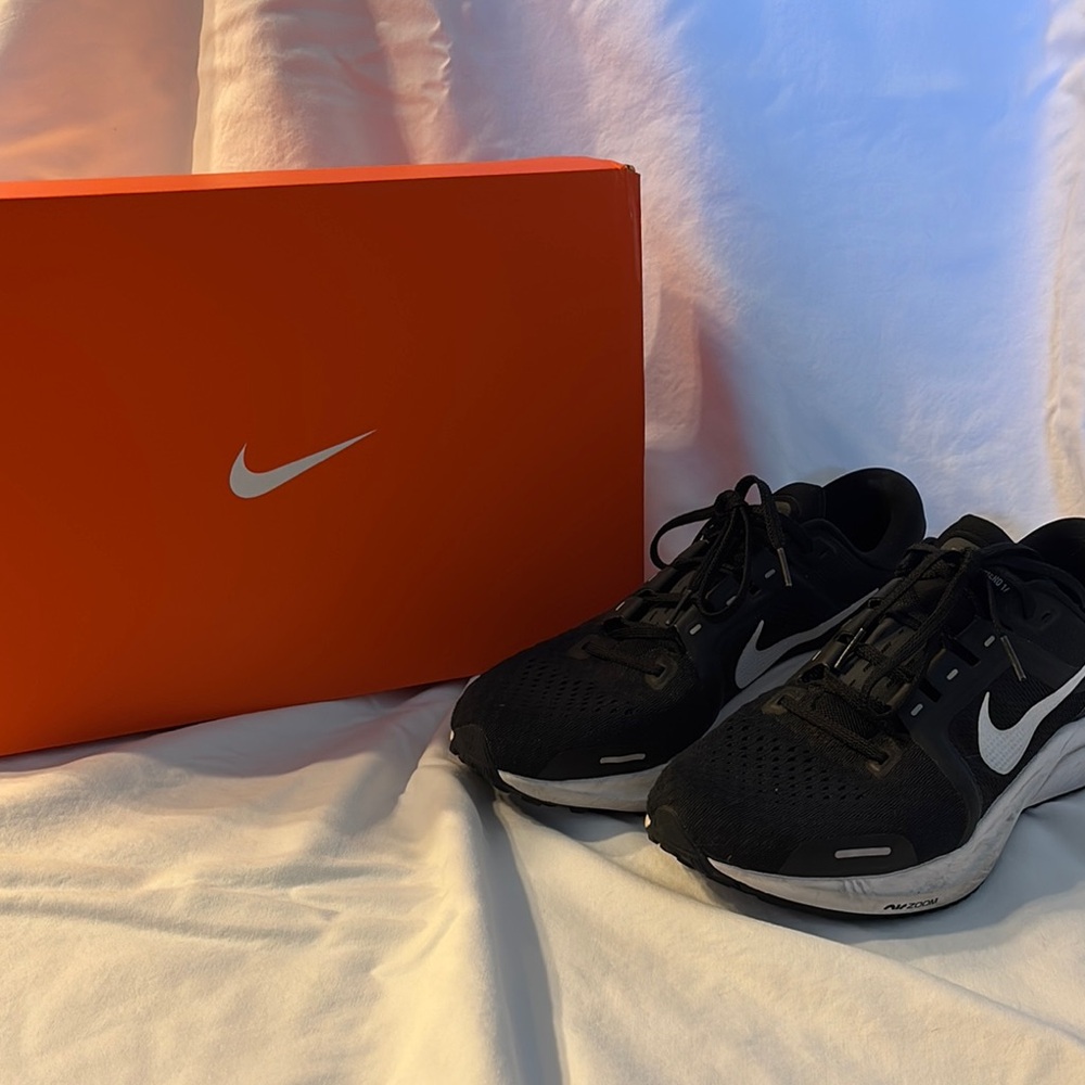 Nike Black and White Athletic Shoes